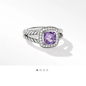 DAVID YURMAN- petite Albion ring sterling silver.